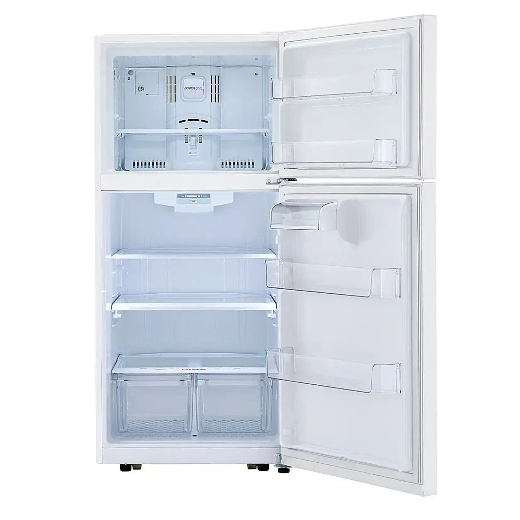 LG LTCS20020W LG 30 in. W 20 cu. ft. Top Freezer Refrigerator w/ Multi-Air Flow and Reversible Door in White, ENERGY STAR