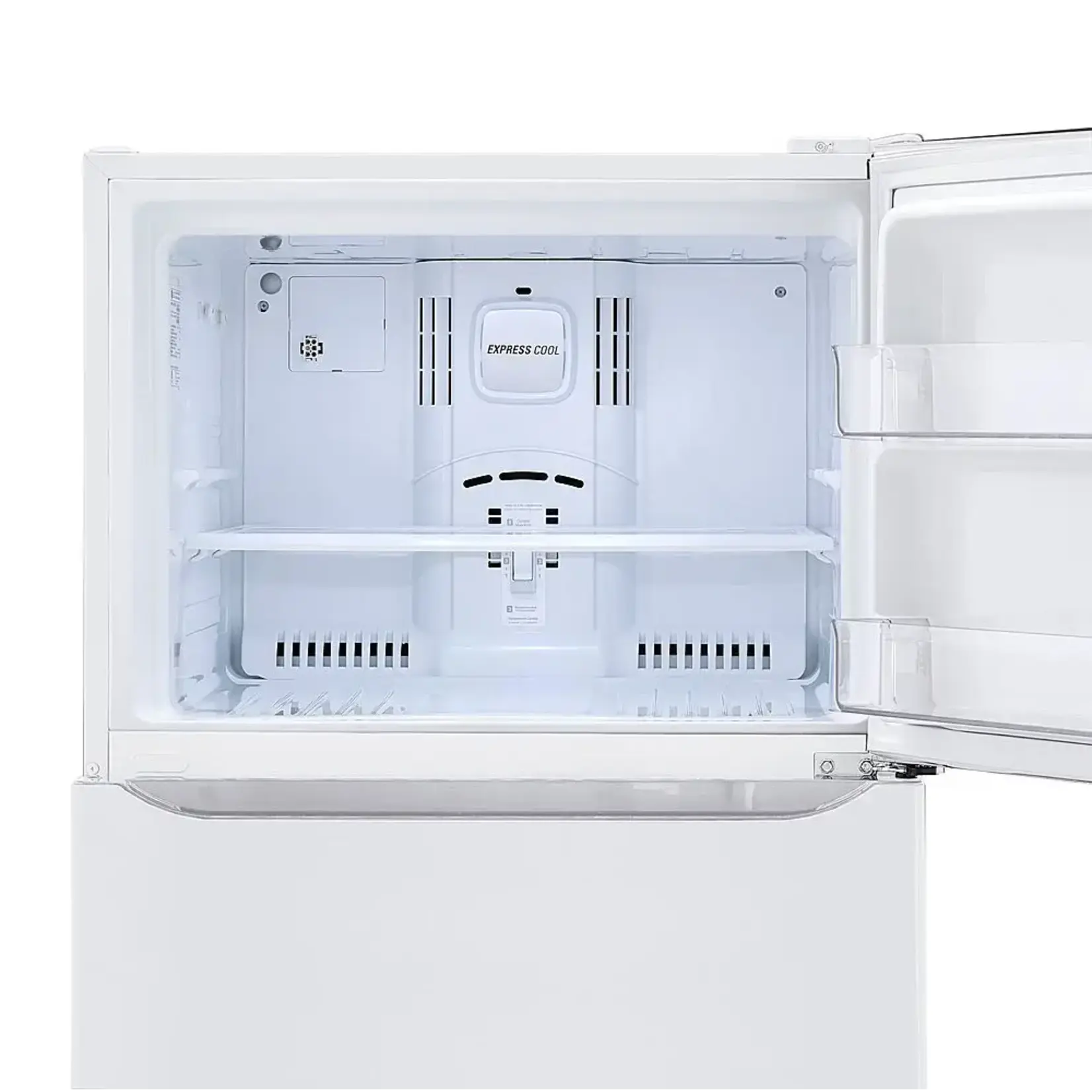 LG LTCS20020W LG 30 in. W 20 cu. ft. Top Freezer Refrigerator w/ Multi-Air Flow and Reversible Door in White, ENERGY STAR