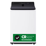 LG #WT8405CW LG 5.3 cu. ft. Mega Capacity Smart Top Load Washer with 4-Way® Agitator, EasyUnload™ & AI Sensing