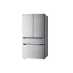 LG #LF30S8210S 30 cu. ft. SMART Standard Depth MAX French Door Refrigerator with Internal Water Dispenser in PrintProof Stainless Steel