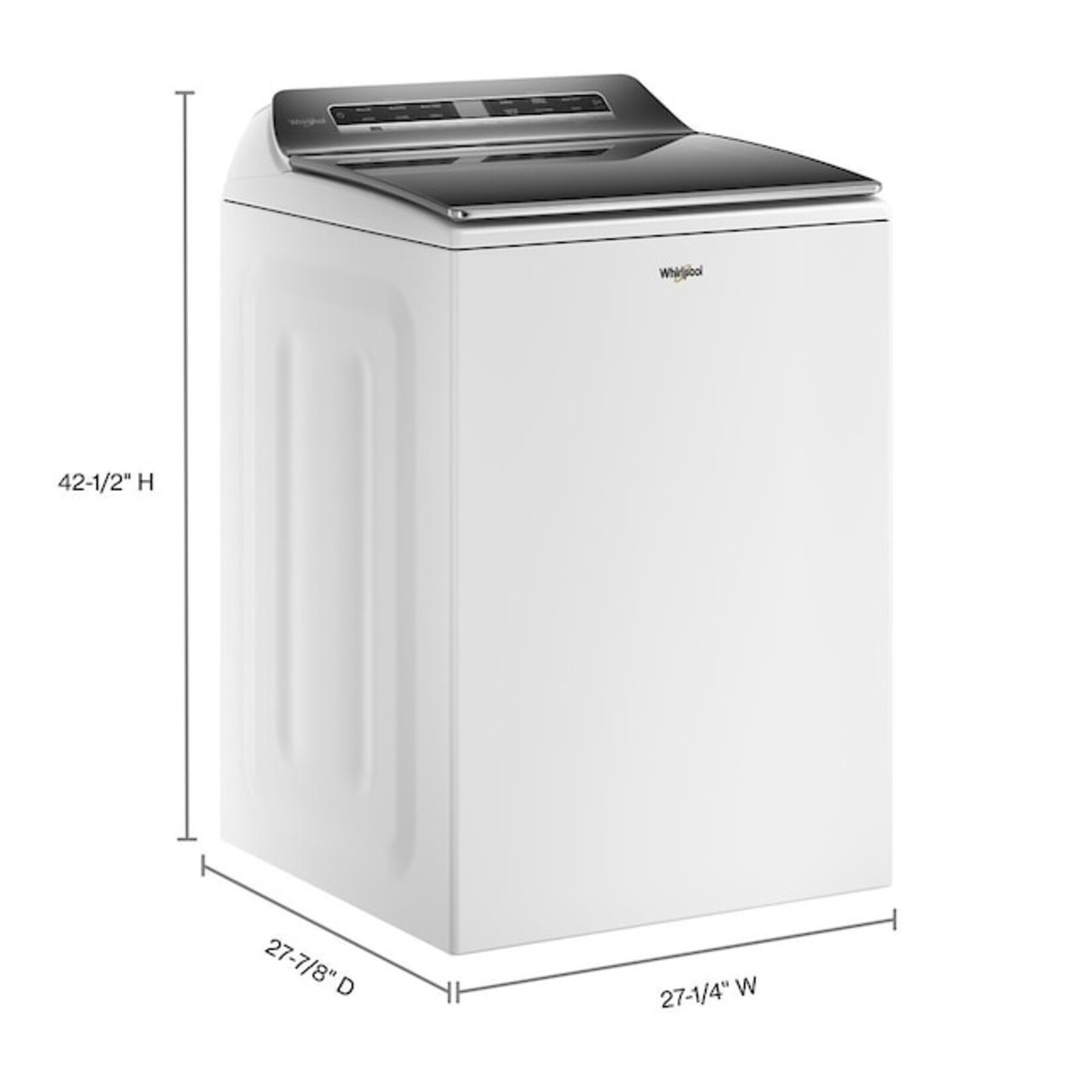Whirlpool WHIRPOOL 5.2 - 5.3 cu. ft. Top Load Washer with 2 in 1 Removable Agitator