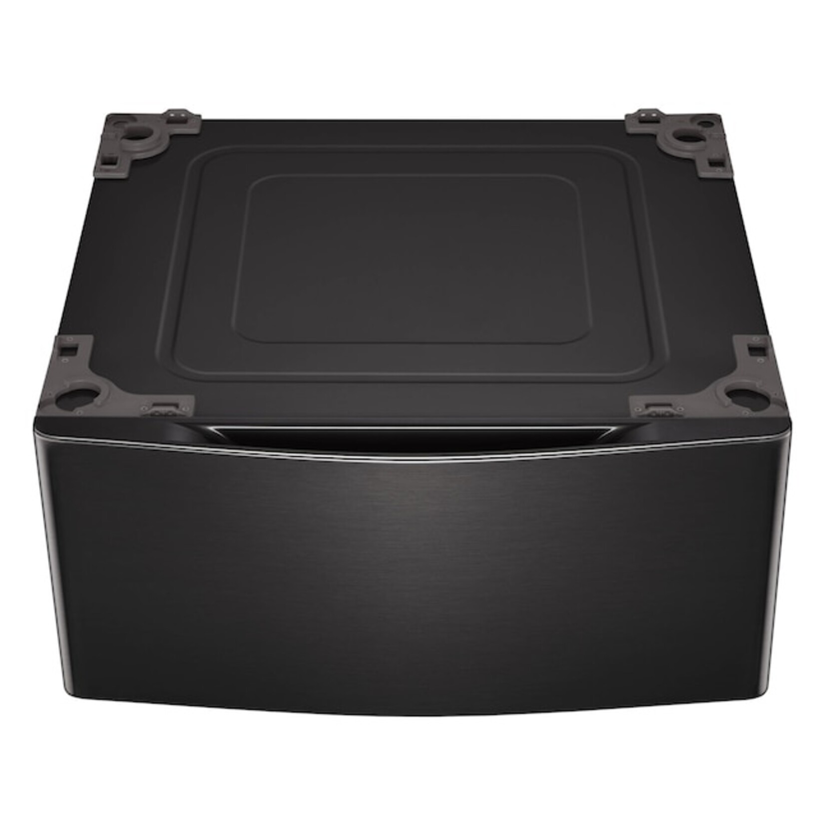 LG *WDP5B 29 in. Laundry Pedestal with Storage Drawer for Washers and Dryers in Black Steel