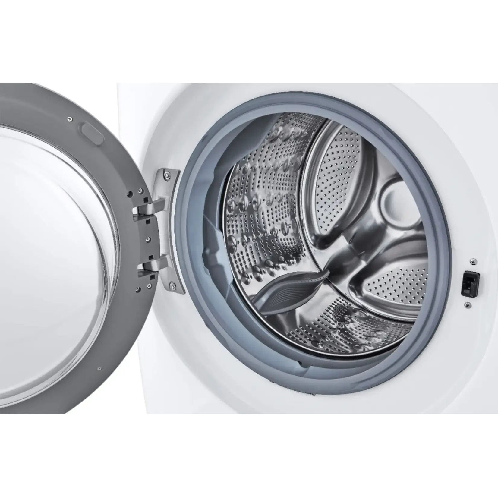 LG CK #WM3400CW - LG 4.5 Cu. Ft. LG Stackable Front Load Washer in White with Coldwash Technology