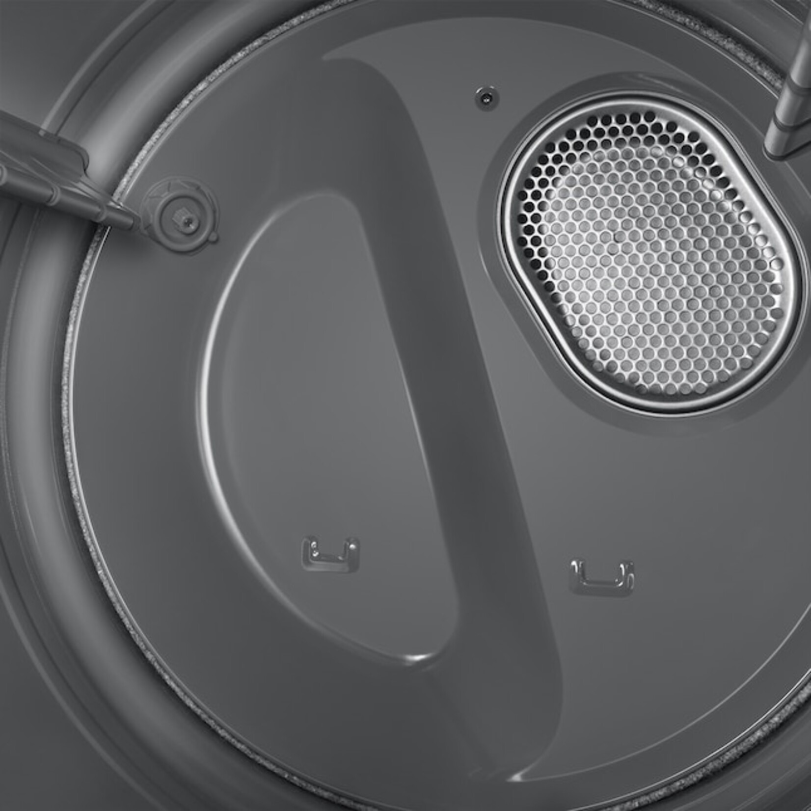 SAMSUNG #DVE54CG7150D 7.4 cu. ft. Smart Vented Electric Dryer with Pet Care Dry and Steam Sanitize+ in Brushed Navy Blue