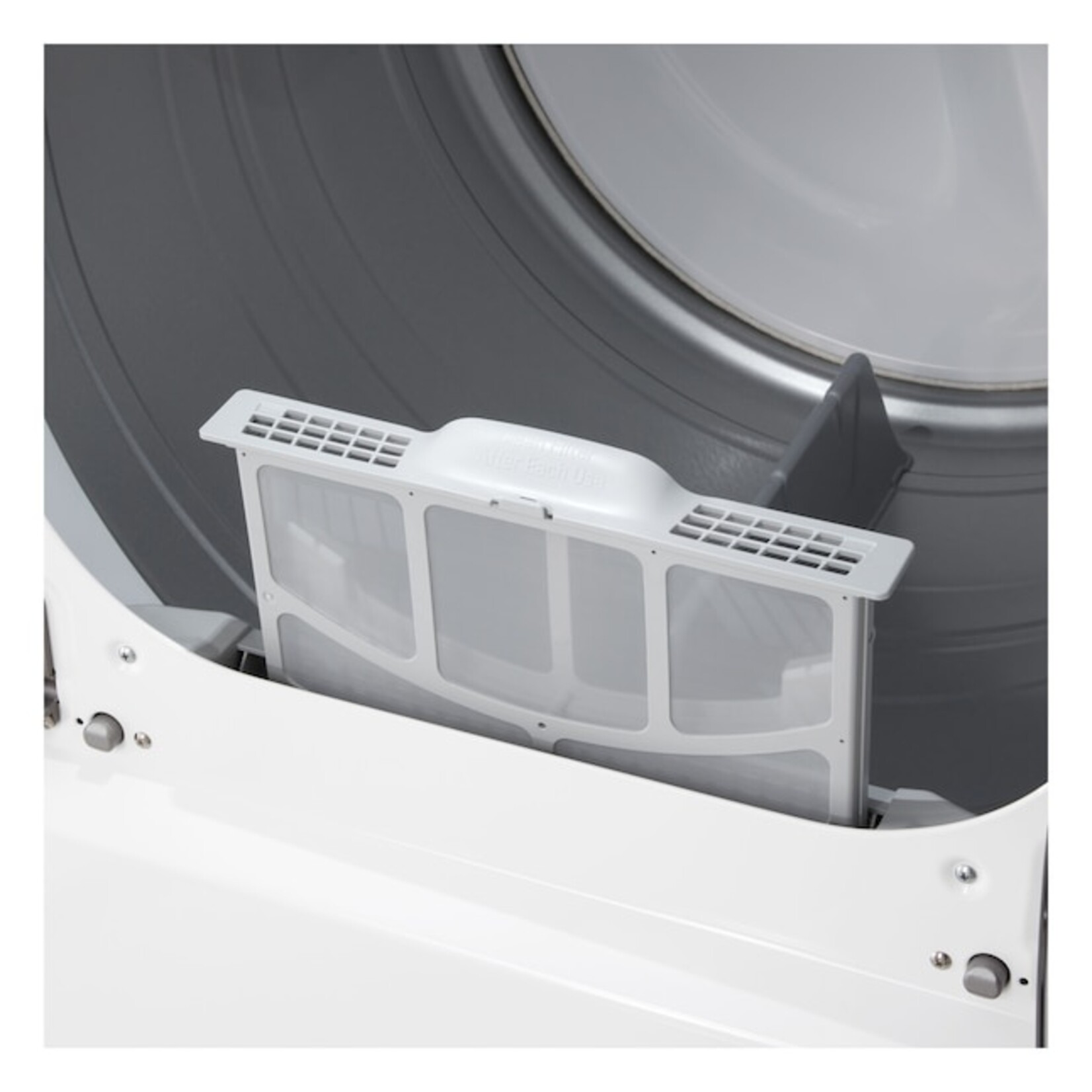 LG #DLE8400WE 7.3 cu. ft. Vented SMART Electric Dryer in Alpine White with EasyLoad Door and Sensor Dry Technology
