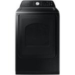 SAMSUNG *DVG47CG3500V 7.4 cu. ft. Vented front load Smart Gas Dryer with Sensor Dry in Brushed Black