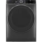 GE *PFD95ESPWDS 28 Inch Smart Front Load Electric Dryer with 7.8 cu ft Capacity, Steam Sanitize, Washer Link, Adaptive My Settings, SmartHQ