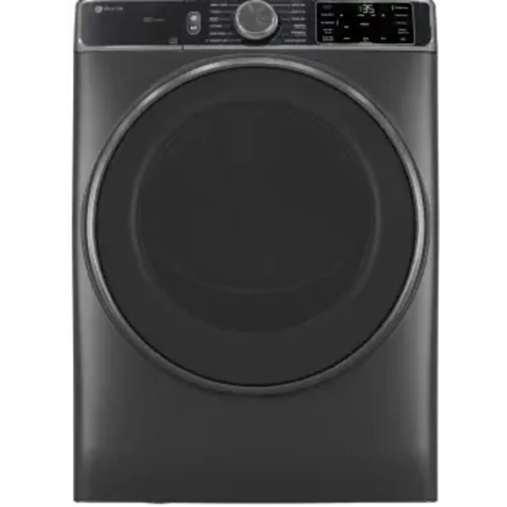 GE *PFD95ESPWDS 28 Inch Smart Front Load Electric Dryer with 7.8 cu ft Capacity, Steam Sanitize, Washer Link, Adaptive My Settings, SmartHQ
