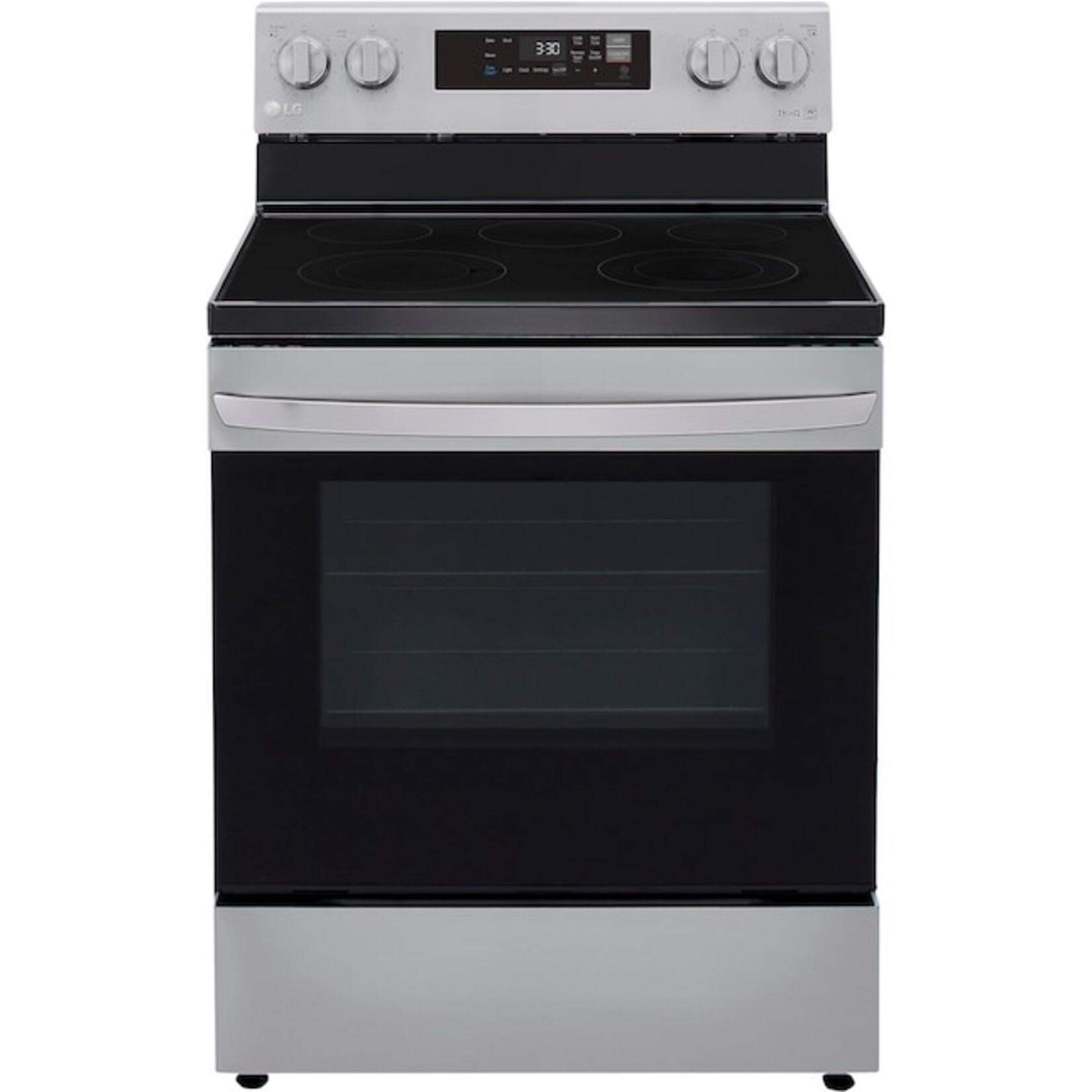 LG LREL6321S LG 6.3 cu.ft. Single Oven Electric Range with EasyClean, Wi-Fi Enabled in Stainless Steel