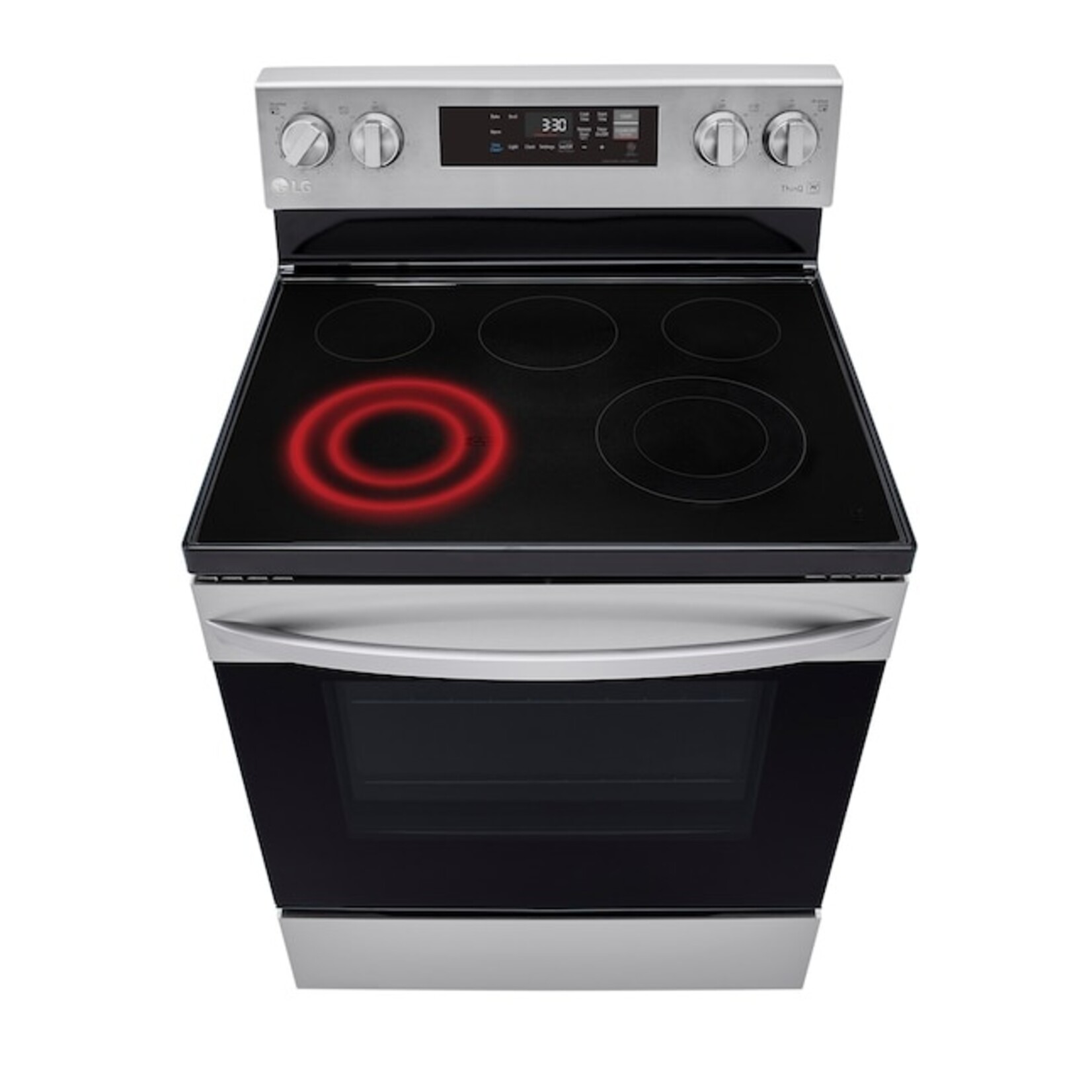 LG LREL6321S LG 6.3 cu.ft. Single Oven Electric Range with EasyClean, Wi-Fi Enabled in Stainless Steel