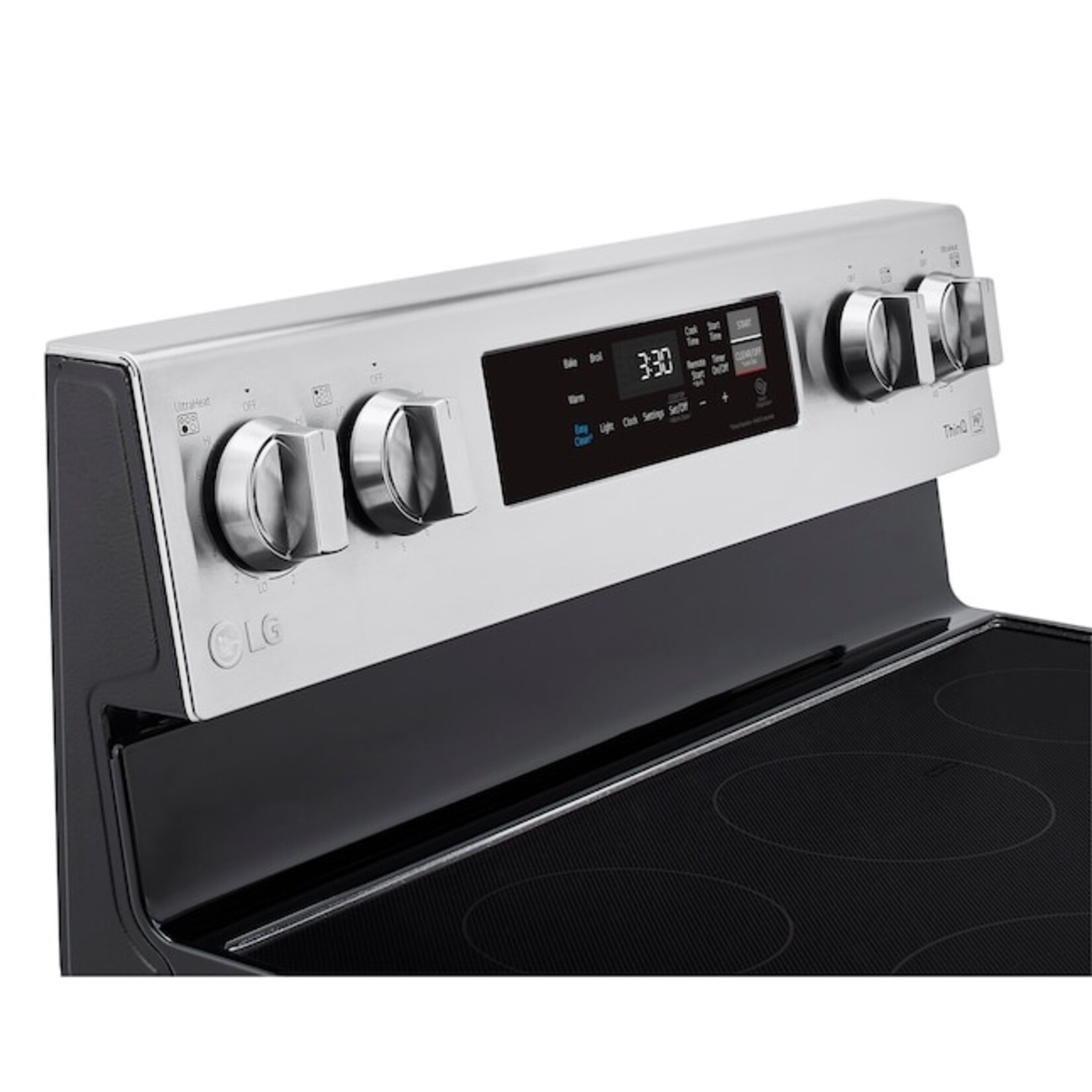 LG LREL6321S LG 6.3 cu.ft. Single Oven Electric Range with EasyClean, Wi-Fi Enabled in Stainless Steel