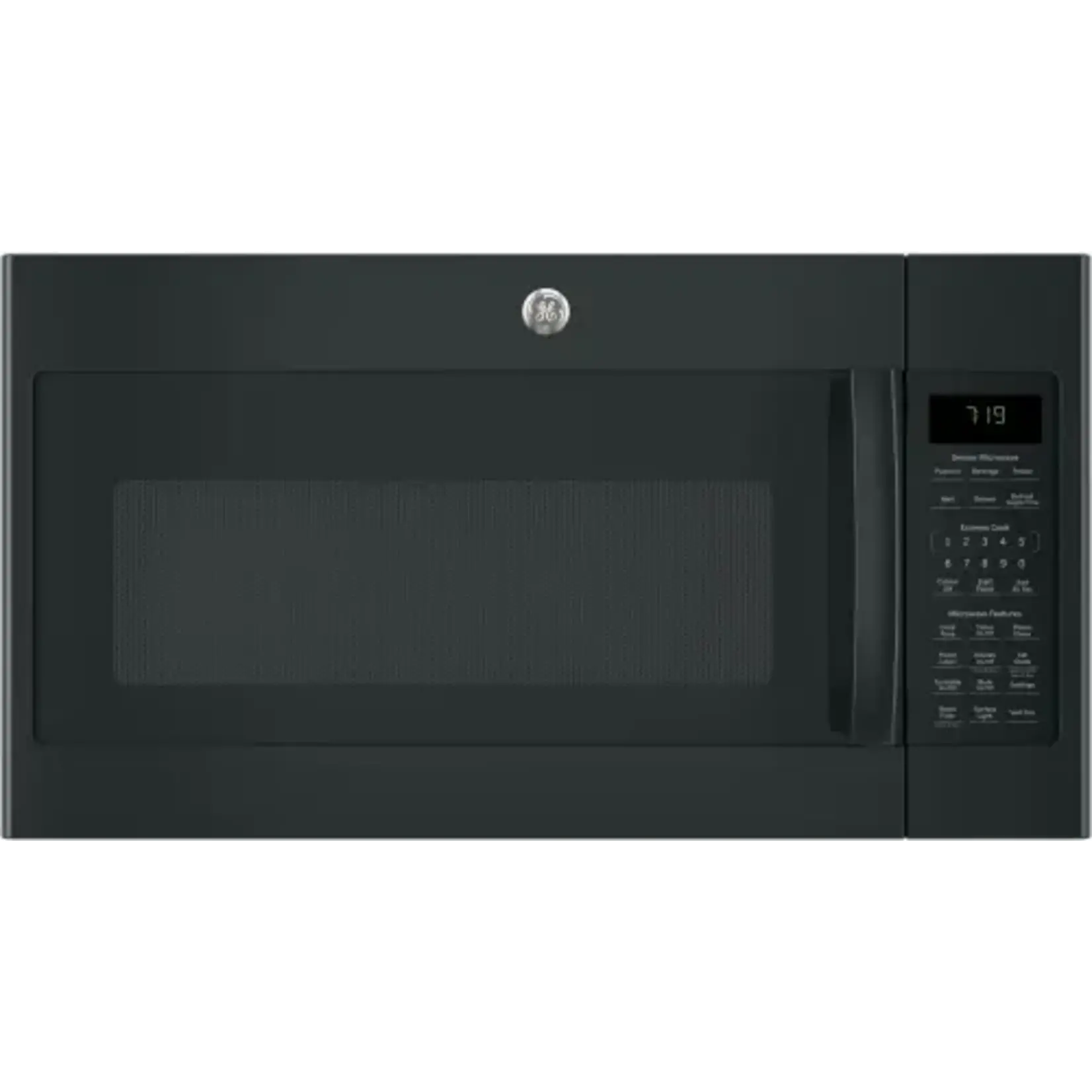 GE *JNM7196DK3BB 1.9 cu. ft. Over the Range Microwave in Black with Sensor Cooking