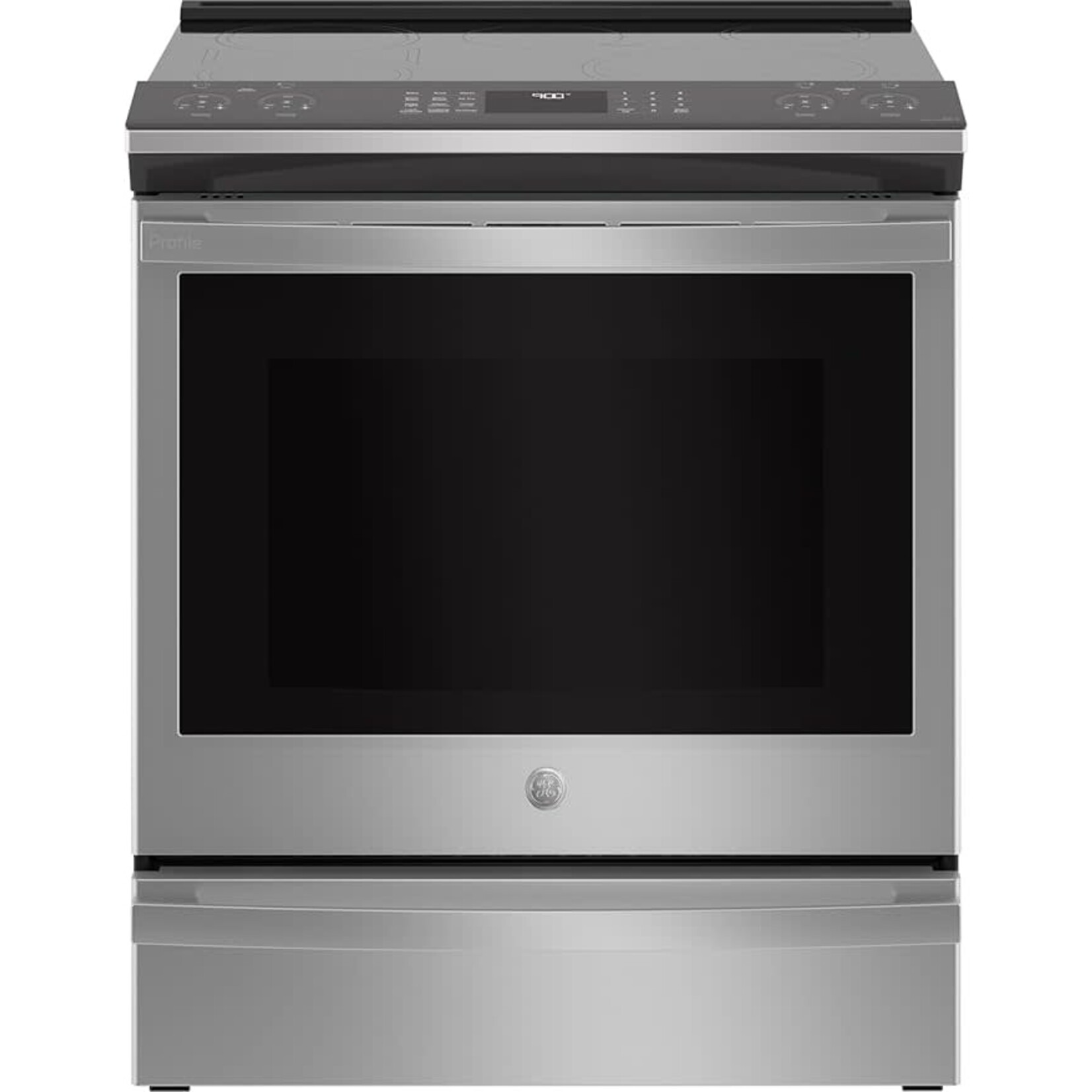 GE *PHS930YPFS GE Profile - 5.3 Cu. Ft. Slide-In Electric Induction True Convection Range with No Preheat Air Fry and WiFi - Stainless Steel