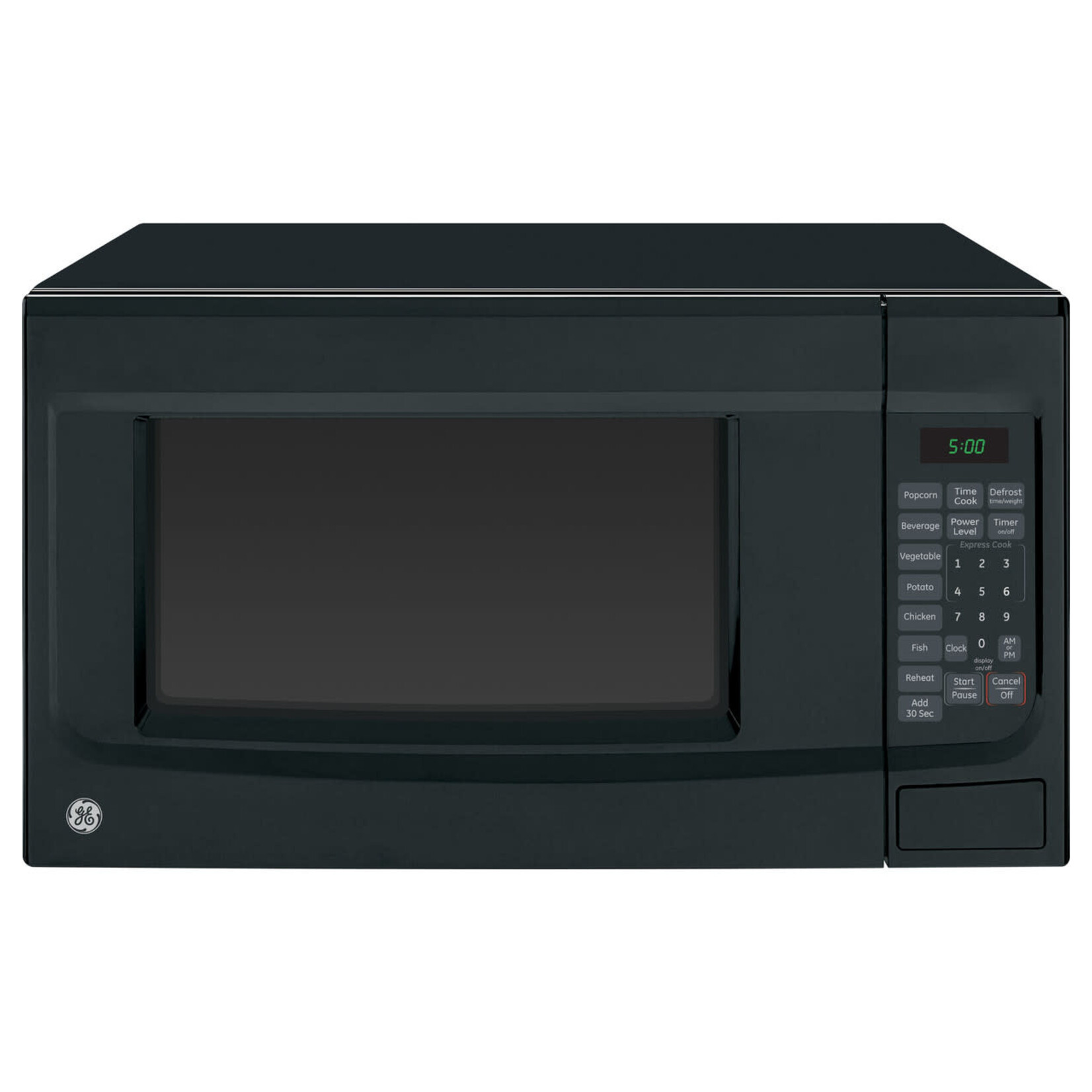 GE #JES1460DSBB GE®  1100 Watts  1.4 Cu. Ft. Countertop Microwave Oven