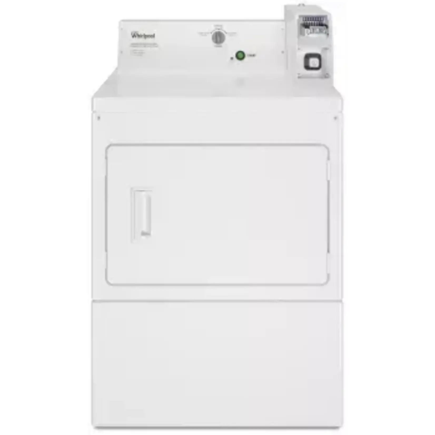 *CEM2745FQ 7.4 cu. ft. 240-Volt White Commercial Electric Vented Dryer Coin Operated