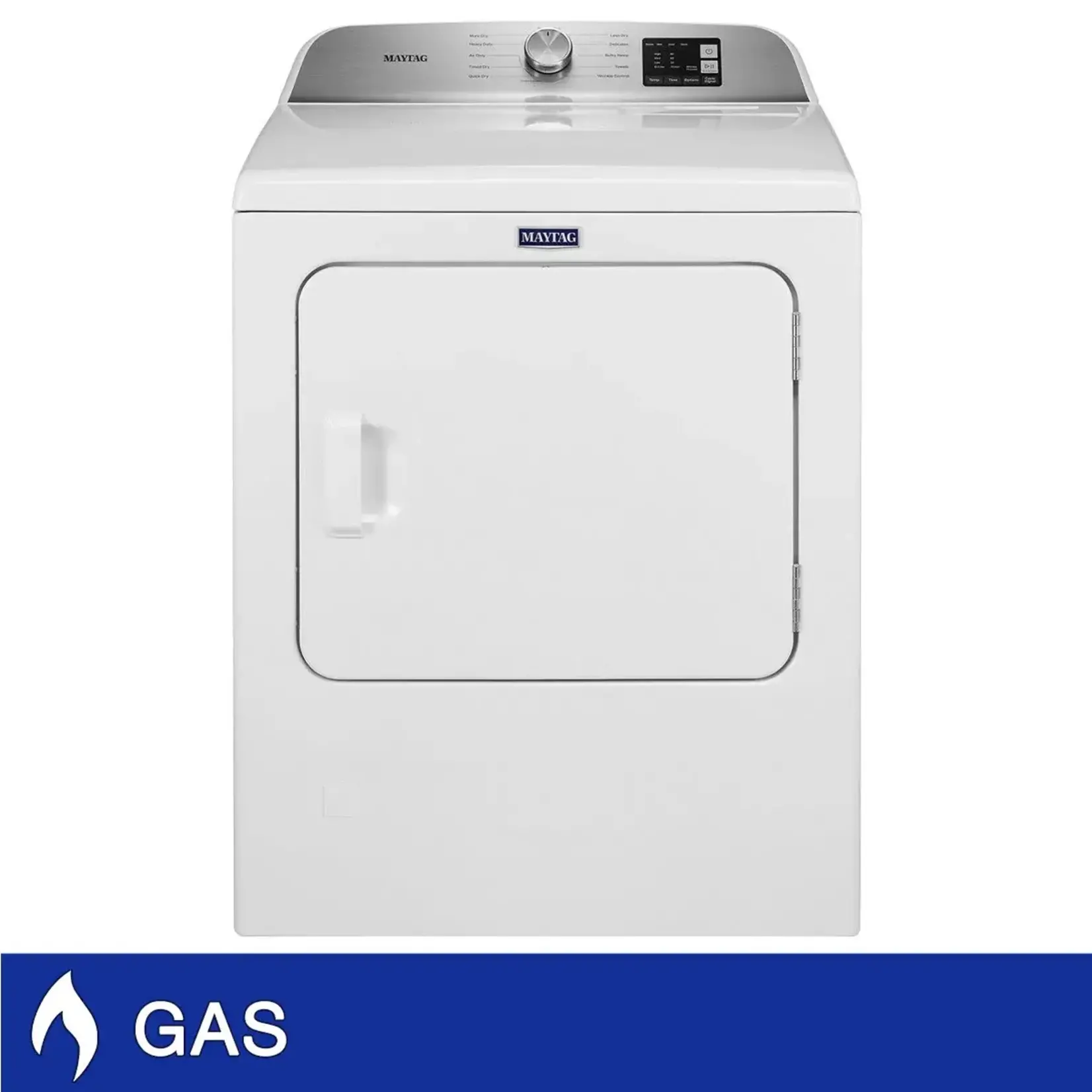 Maytag MGD6200KW Maytag Top Load Gas Dryer with Moisture Sensing - 7.0 cu. ft