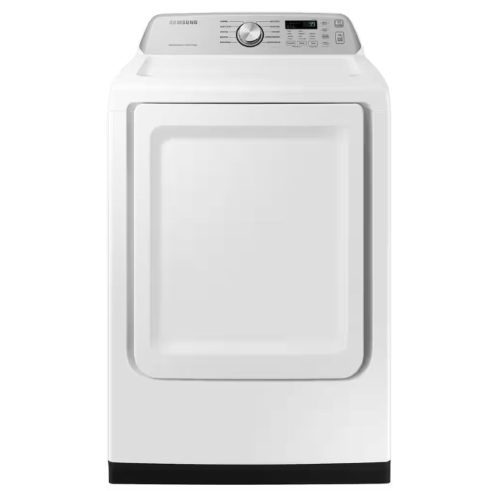 SAMSUNG #DVE47CG3500W Samsung 7.4 cu. ft. Vented Front Load Smart Electric Dryer with Sensor Dry in White