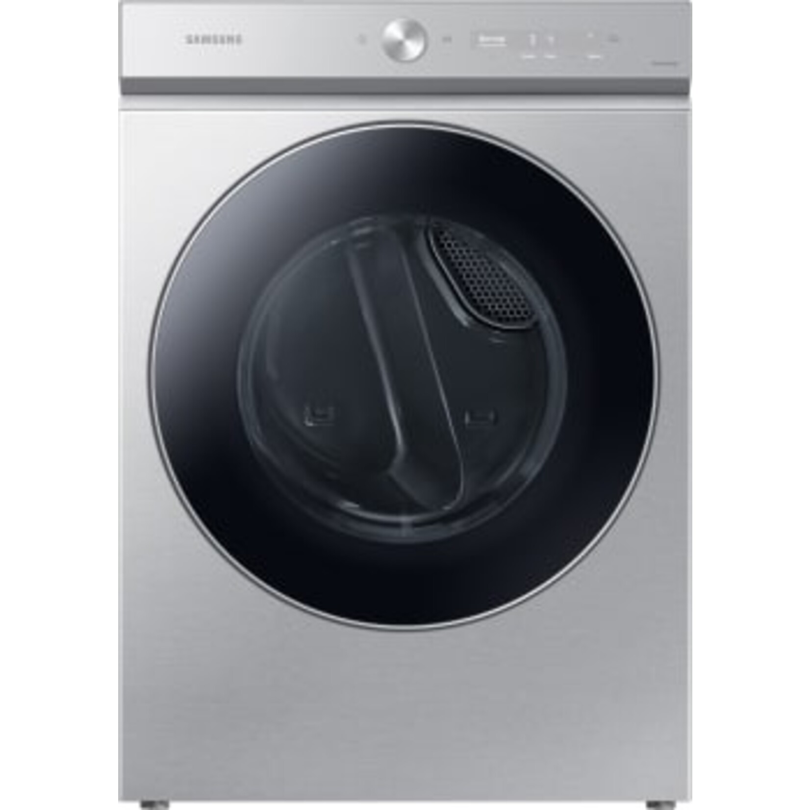 SAMSUNG DVG53BB8900T Samsung Bespoke 7.6 cu. ft. Ultra-Capacity Vented Gas Dryer in Silver Steel with AI Optimal Dry and Super Speed Dry