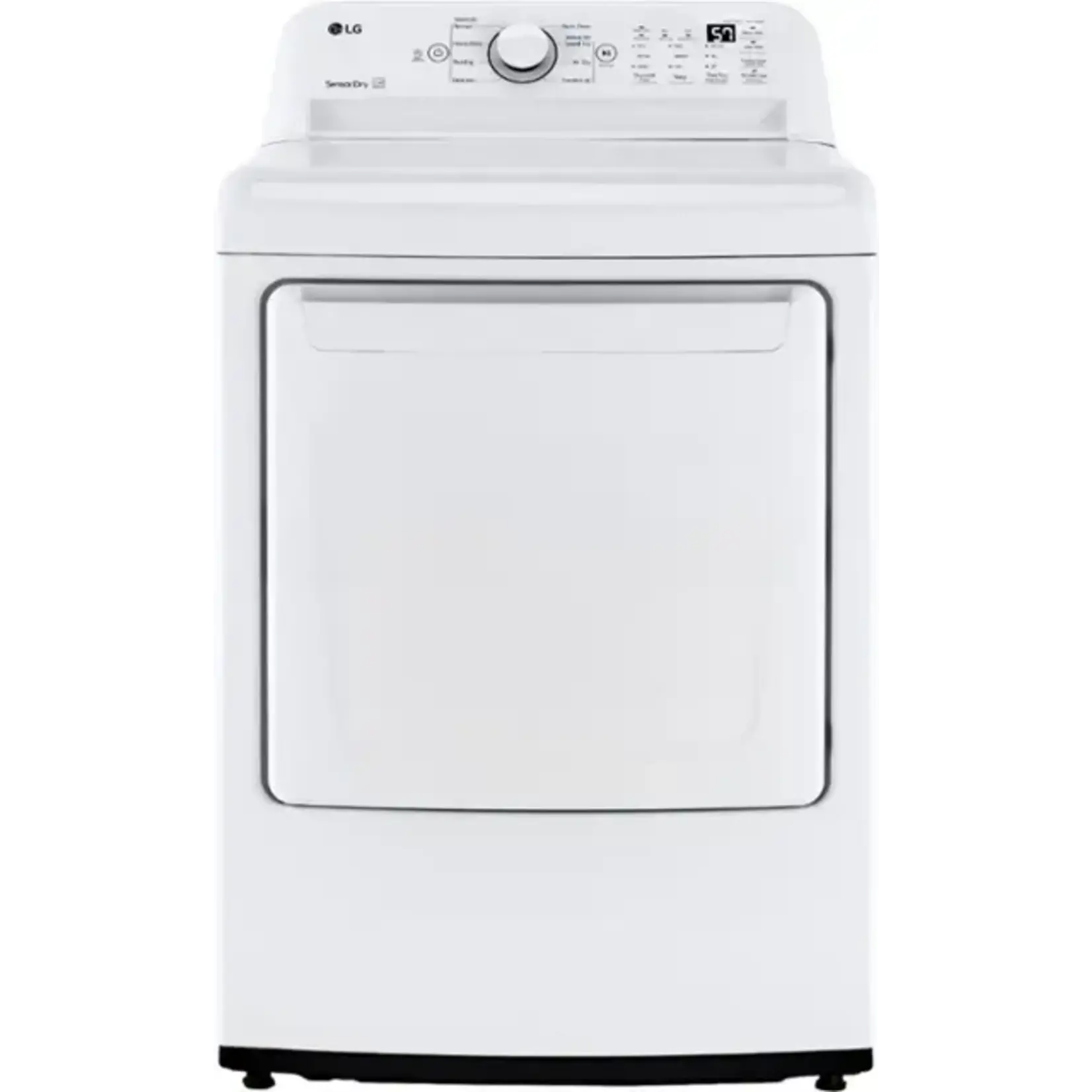 LG #DLG7001W LG 7.3 cu. ft. Ultra Large Capacity Gas Dryer with Sensor Dry Technology