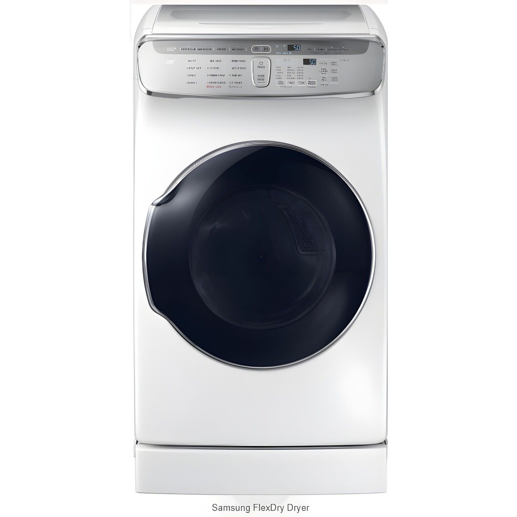 SAMSUNG *DVE60M9900W Samsung 7.5 cf electric dryer w/ Multi-Steam (White)
