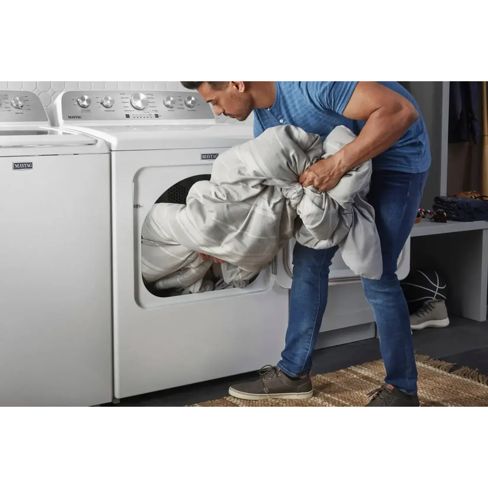 Maytag MGD4500MW Maytag Top Load Gas Wrinkle Prevent Dryer - 7.0 cu. ft.