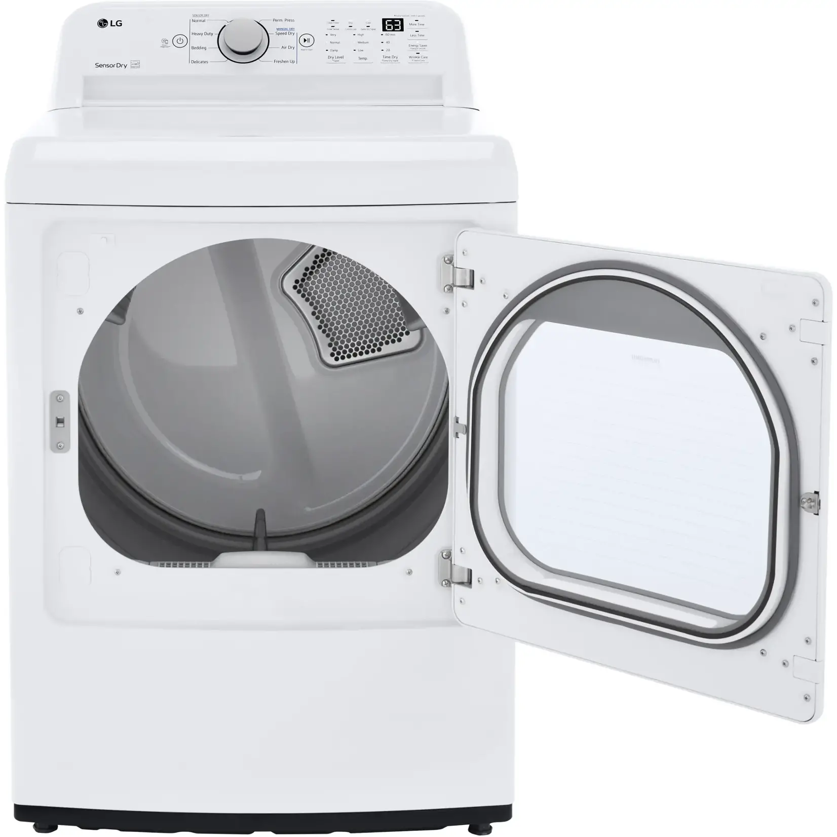 LG Electronics #DLG7151W LG 7.3 cu. ft. Ultra Large Capacity Gas Dryer with Sensor Dry Technology