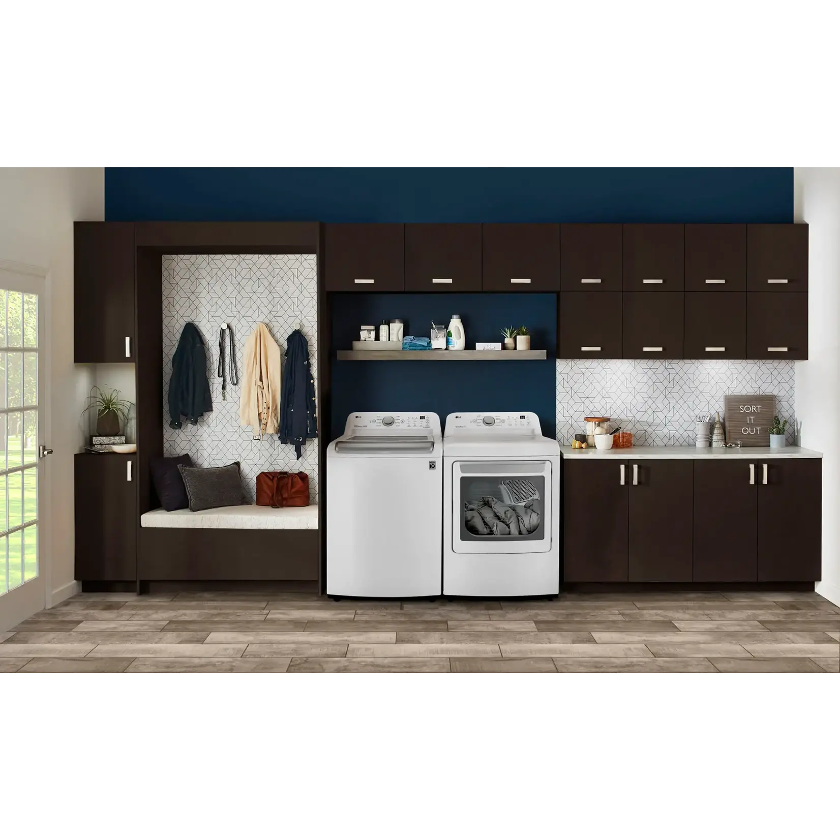 LG Electronics #DLG7151W LG 7.3 cu. ft. Ultra Large Capacity Gas Dryer with Sensor Dry Technology