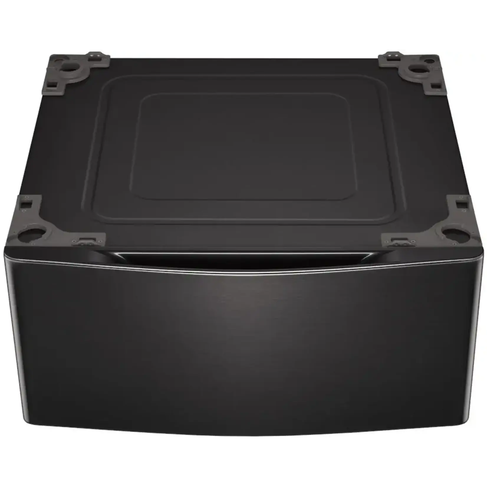 LG *WDP5B 29 in. Laundry Pedestal with Storage Drawer for Washers and Dryers in Black Steel