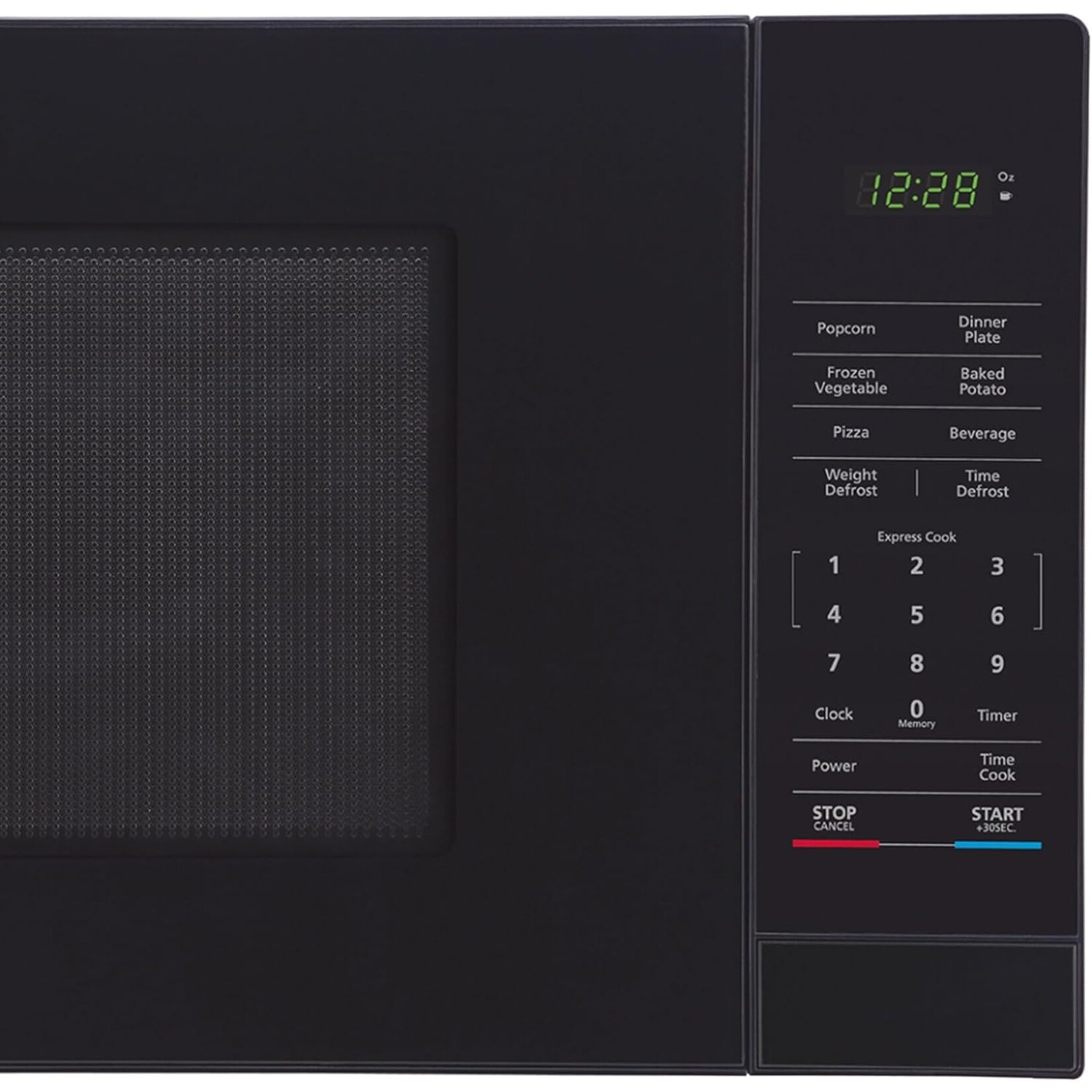 MC110MB Magic Chef Countertop Microwave Oven, Small and Compact, 1000 Watt, 1.1 Cu Ft, Black