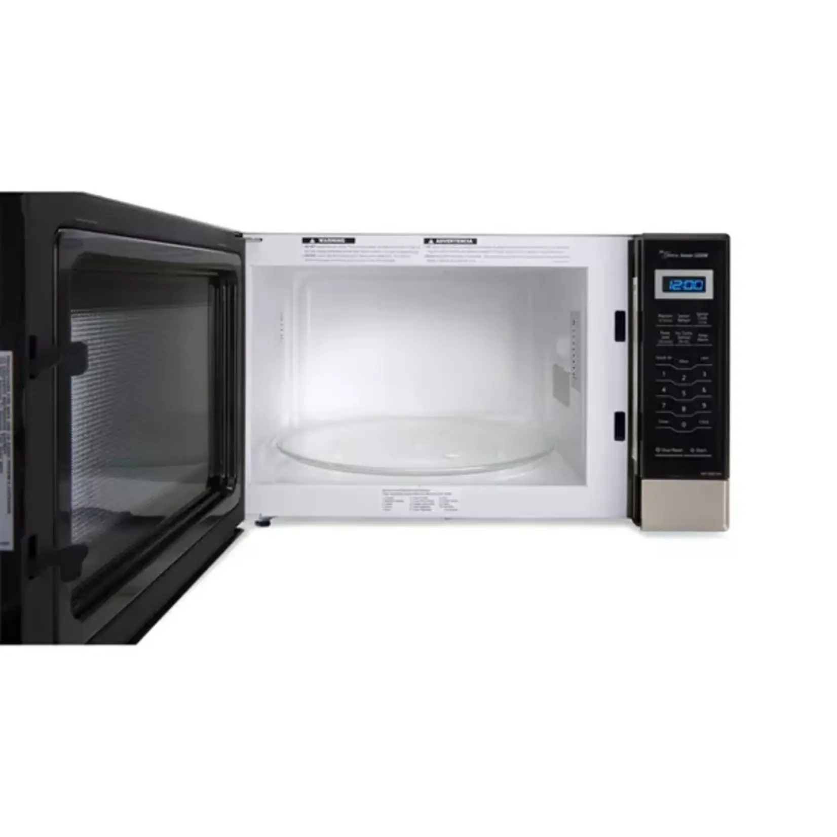 #NN-SN67HS Panasonic 1.2 Inverter Microwave - Stainless Steel NN-SN67HS: Countertop, 1200W, 12 Programs, Digital Display