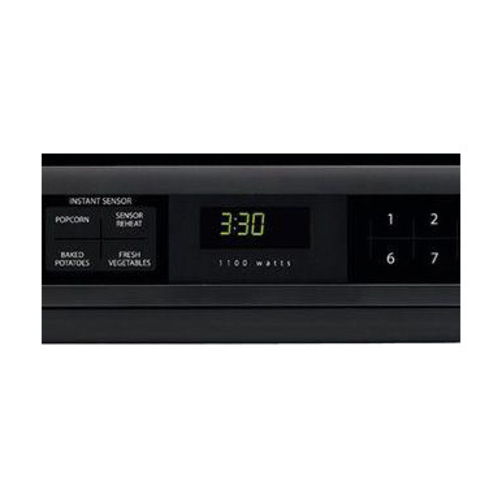 R-1210 Sharp 1.5 cu. ft. 1100W Black Sharp Over-the-Counter Carousel Microwave Oven (R1210TY)
