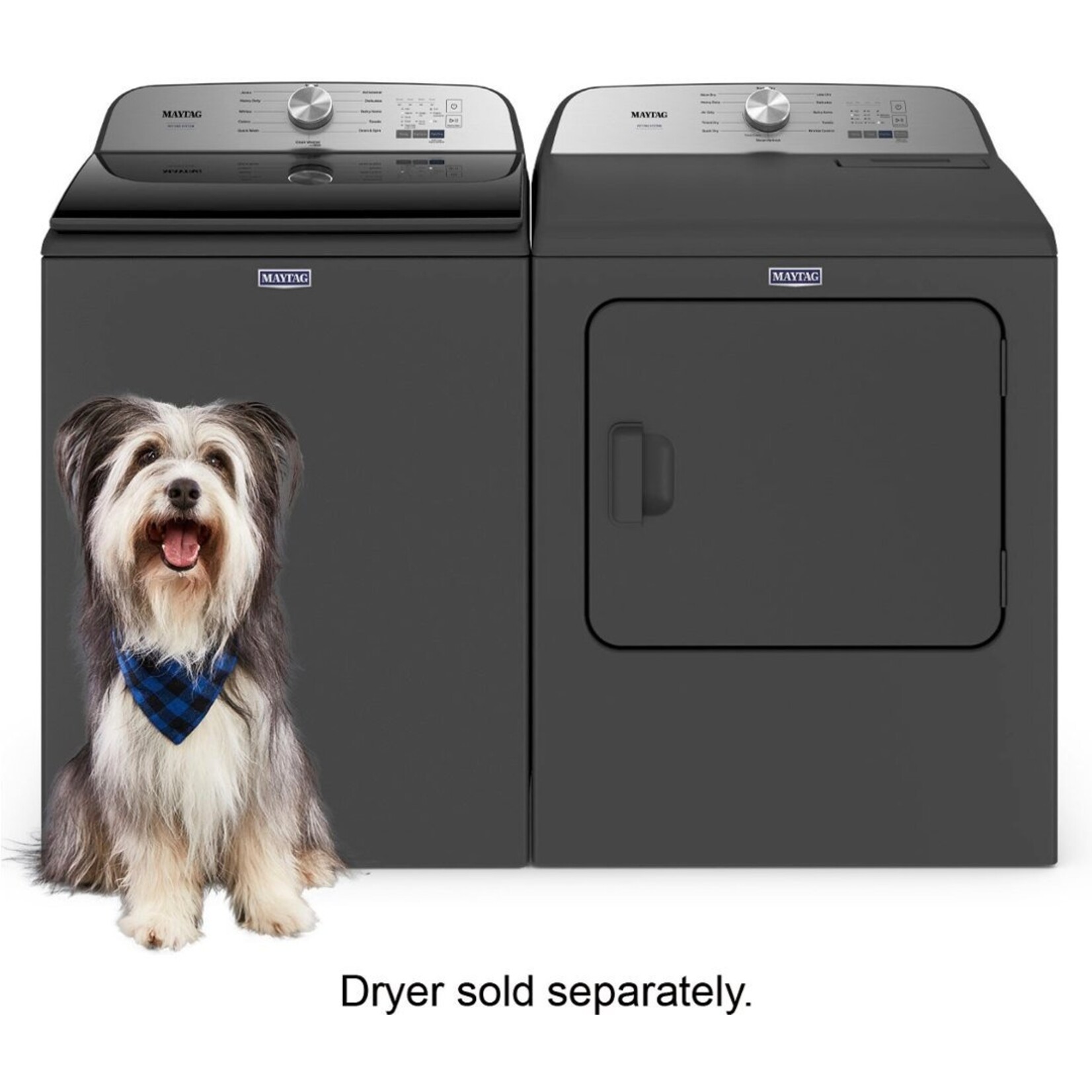 Maytag MVW6500MBK  Maytag 4.7 cu. ft. Pet Pro Top Load Washer in Volcano Black