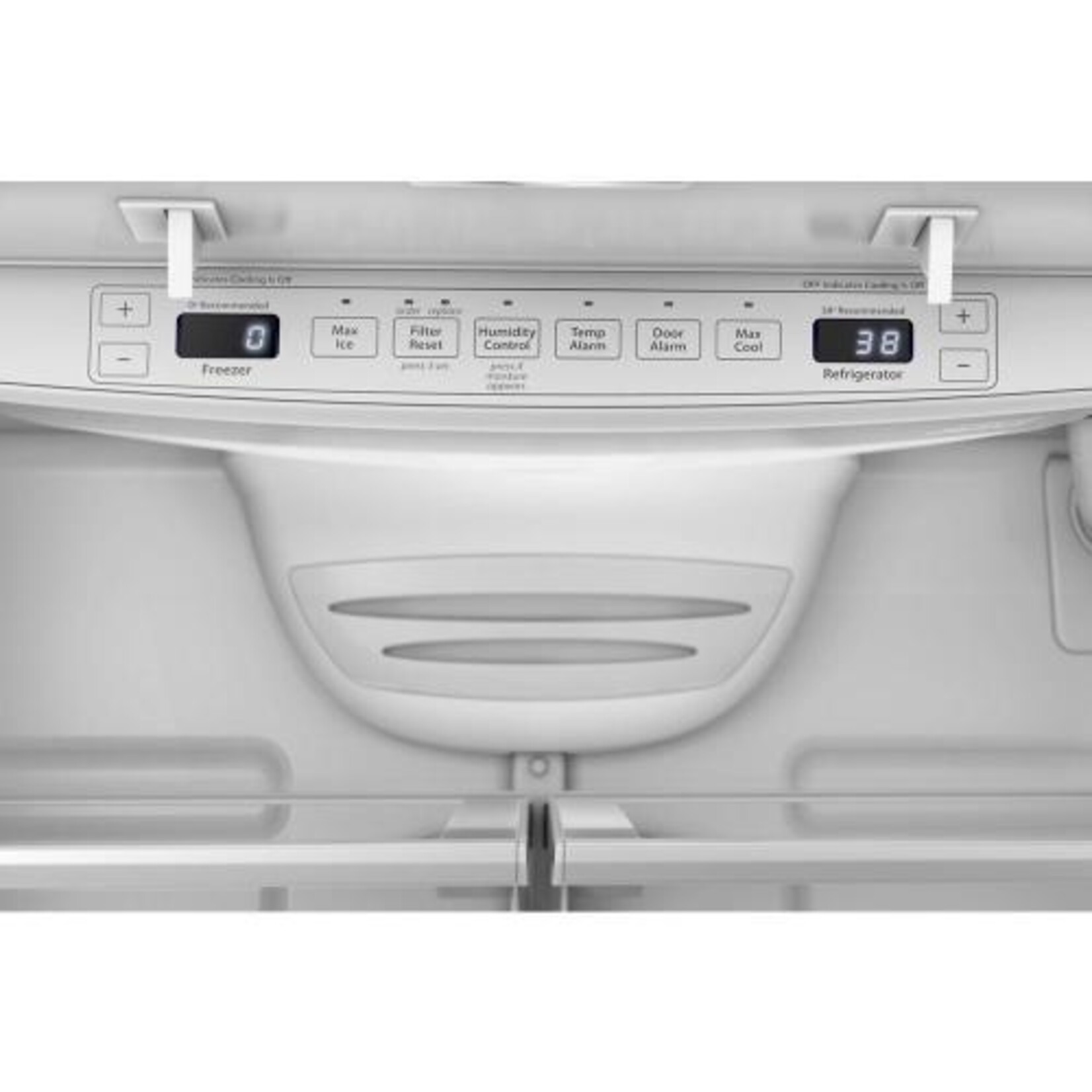 Whirlpool #WRFF3236RZ Whirlpool  25 cu. ft. 36-Inch Wide Full-Depth French Door Bottom Mount Refrigerator