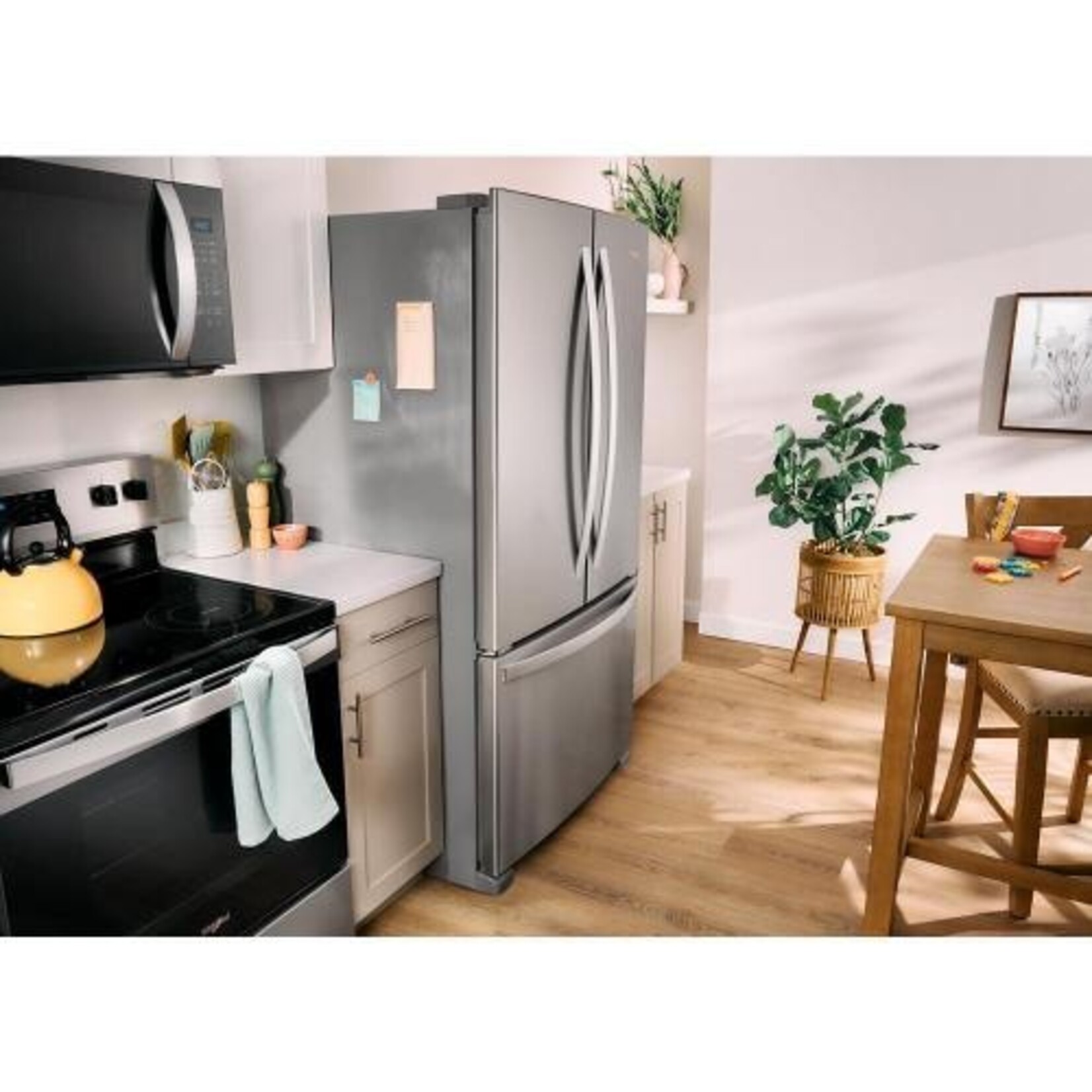 Whirlpool #WRFF3236RZ Whirlpool  25 cu. ft. 36-Inch Wide Full-Depth French Door Bottom Mount Refrigerator