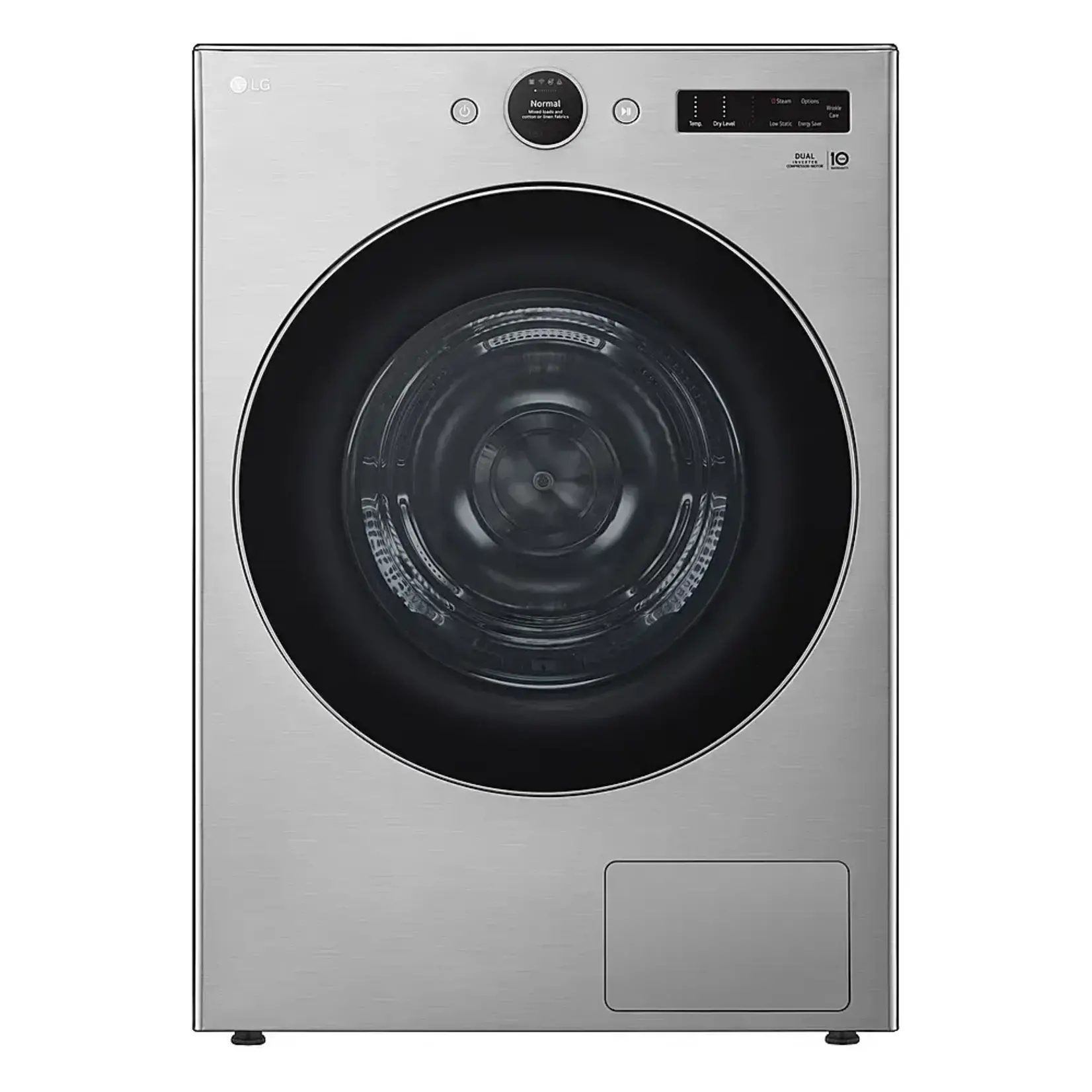 LG #DLHC5502V LG 7.8 cu. ft. Mega Capacity Smart Front Load Dryer with Dual Inverter HeatPump™ Technology and Inverter Direct Drive Motor System