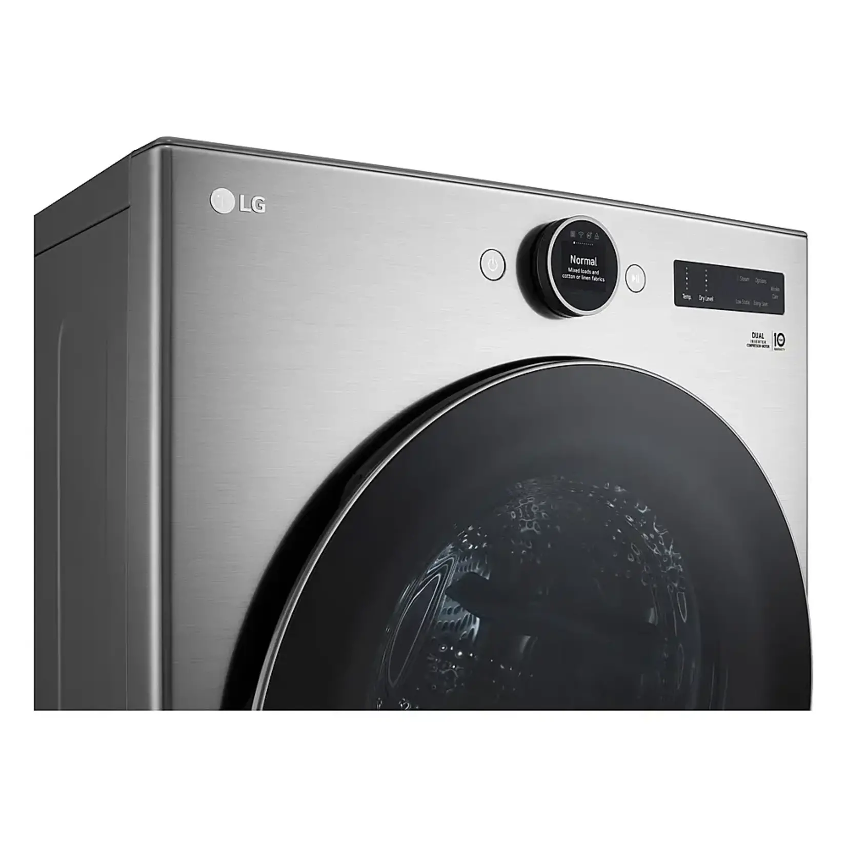 LG #DLHC5502V LG 7.8 cu. ft. Mega Capacity Smart Front Load Dryer with Dual Inverter HeatPump™ Technology and Inverter Direct Drive Motor System
