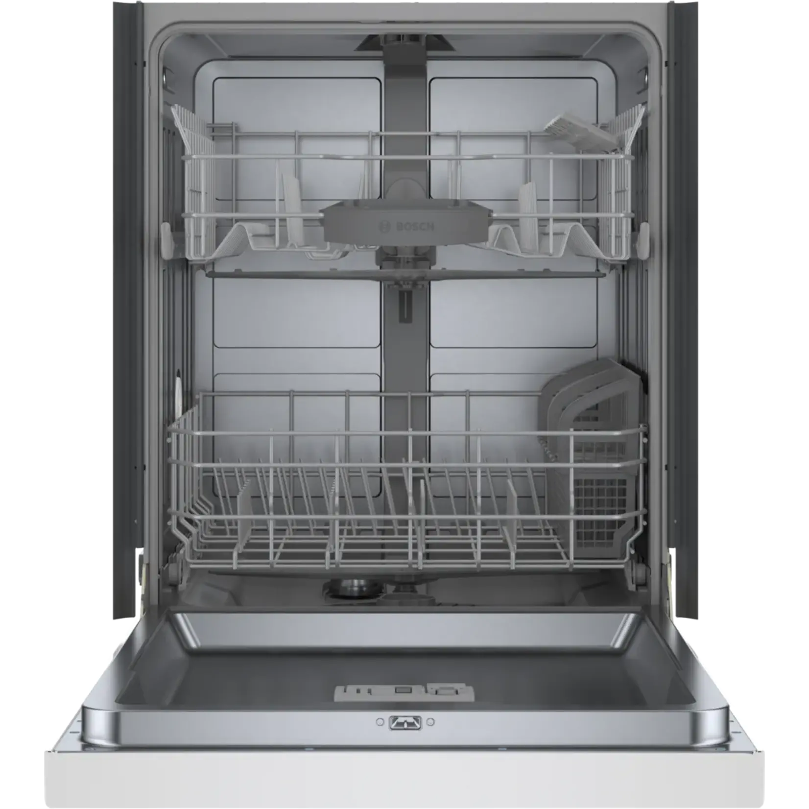 BOSCH #SHE3AEM2N Bosch 100 Series Dishwasher 24'' White 50 dB(A) re 1pW