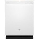 GE *GDT670SGVWW 24 in. Top Control Built-In Tall Tub Dishwasher in White with 3rd Rack, Bottle Jets, and 45 dBA