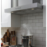 GE GE RANGE HOOD UVW83615L2SS 36” Designer Wall Mount Hood w/ Dimmable LED Lighting