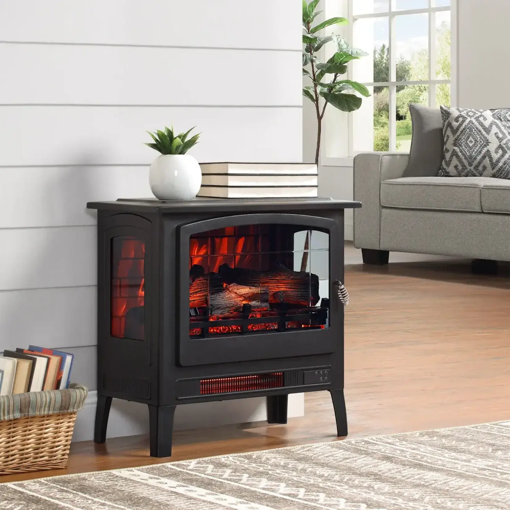* Model #CSCESH-1 Item 1782972 Infrared Electric Fireplace Stove Heater