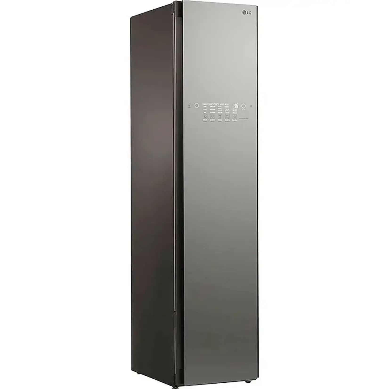 LG #S3MFBN - LG Styler SMART Steam Closet in Mirrored Finish with TrueSteam Technology and Moving Hangers