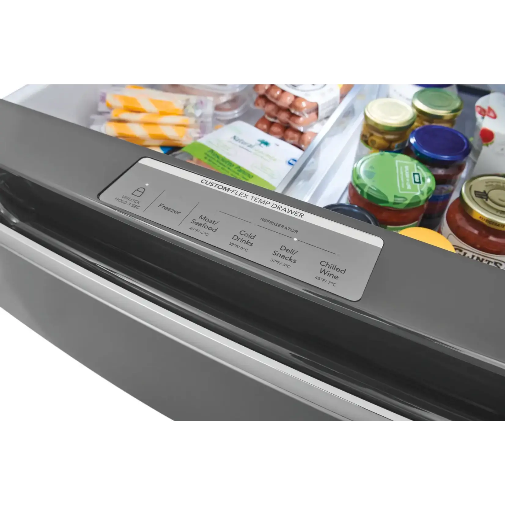 #GRMS2773AF - Frigidaire Gallery 26.3 Cu. Ft. Standard-Depth 4-Door French Door Refrigerator