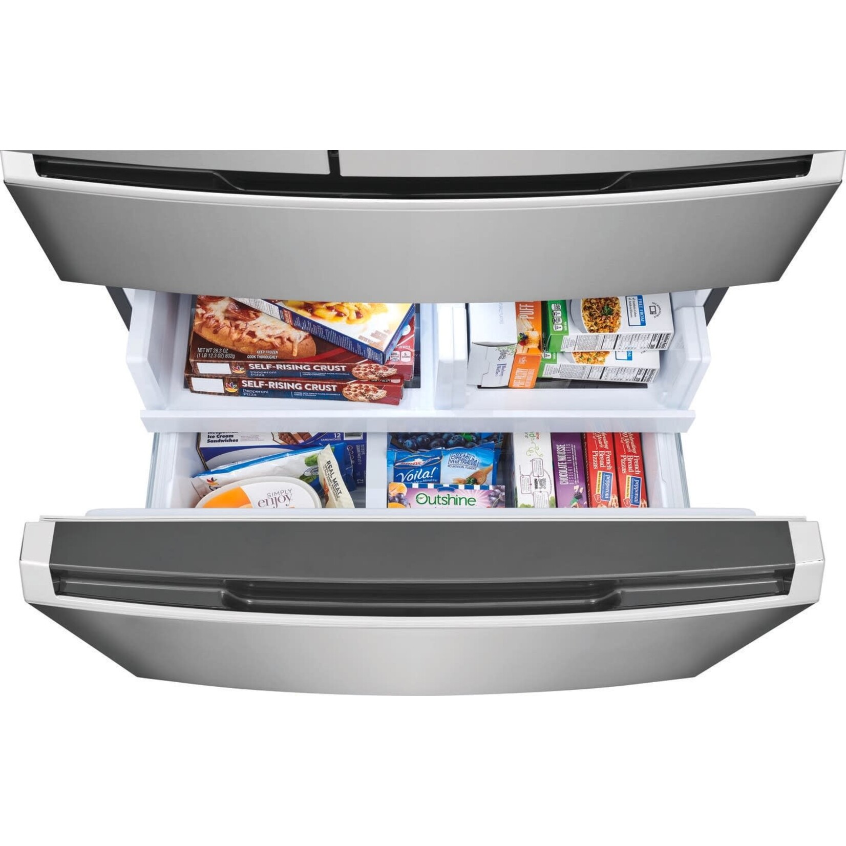 #GRMS2773AF - Frigidaire Gallery 26.3 Cu. Ft. Standard-Depth 4-Door French Door Refrigerator