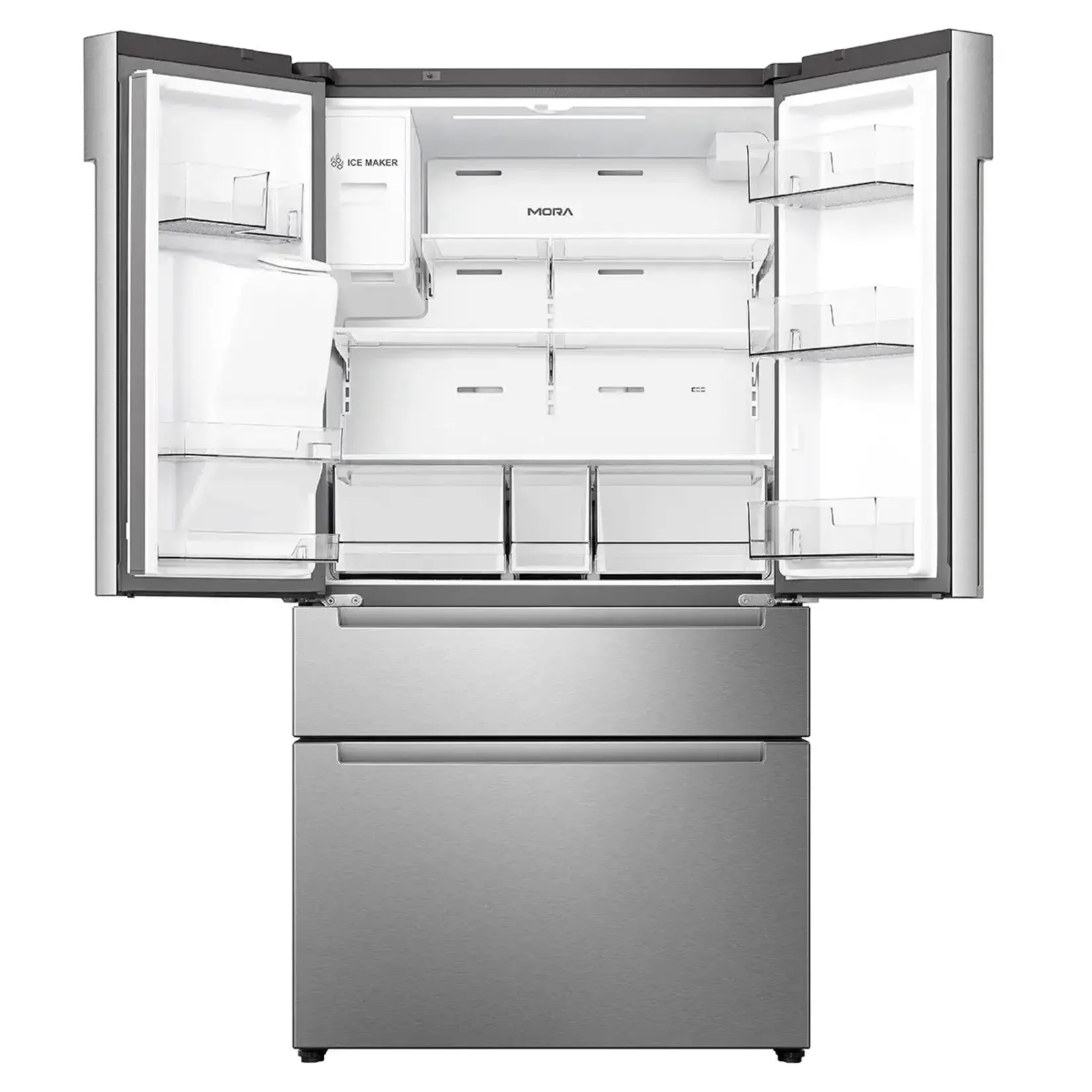 #MRM260N6TSE - Mora 26 Cu.Ft 4 Door French Door Refrigerator with Ice & Water Dispenser