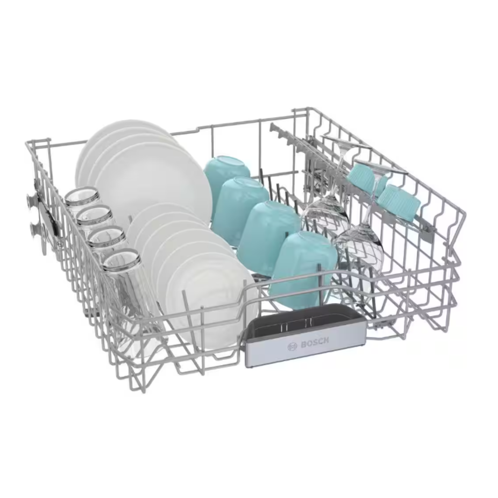 BOSCH #SHP9PCM5N - Bosch Benchmark Series 24 in. Stainless Steel Top Control Tall Tub Pocket Handle Dishwasher with Stainless Steel Tub, 38 dBA