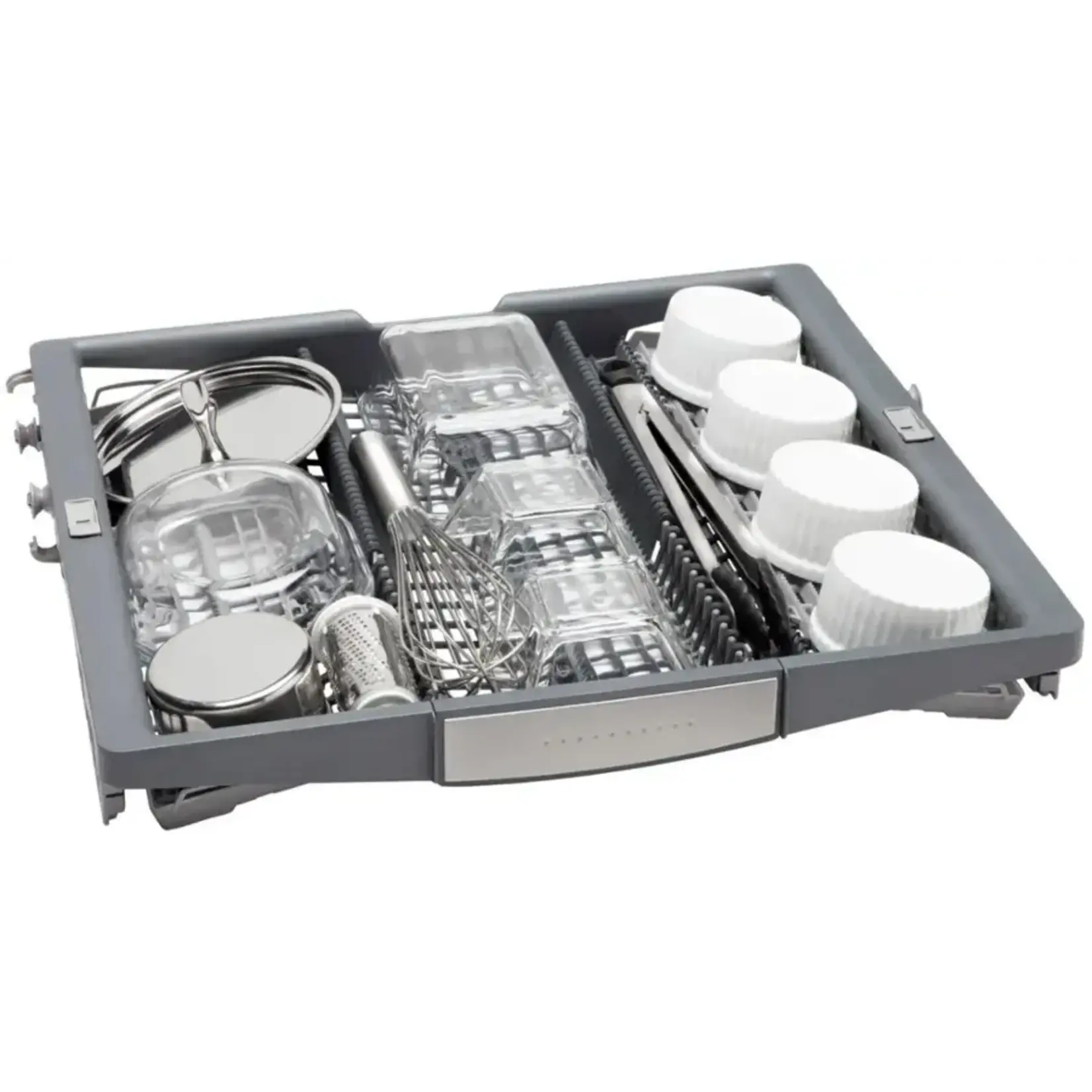 BOSCH #SHP65CC5UC - Bosch 500 Series 24 in. Stainless Steel Top Control Tall Tub Pocket Handle Dishwasher with Stainless Steel Tub, 44 dBA