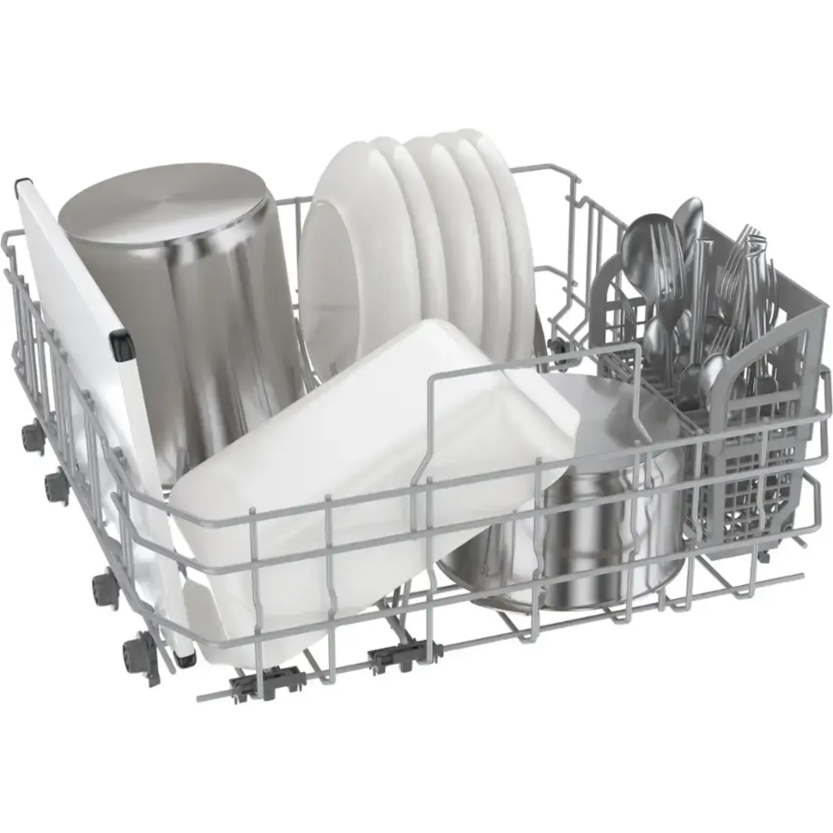 BOSCH #SHP65CC5UC - Bosch 500 Series 24 in. Stainless Steel Top Control Tall Tub Pocket Handle Dishwasher with Stainless Steel Tub, 44 dBA