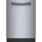 BOSCH #SHP65CC5UC - Bosch 500 Series 24 in. Stainless Steel Top Control Tall Tub Pocket Handle Dishwasher with Stainless Steel Tub, 44 dBA