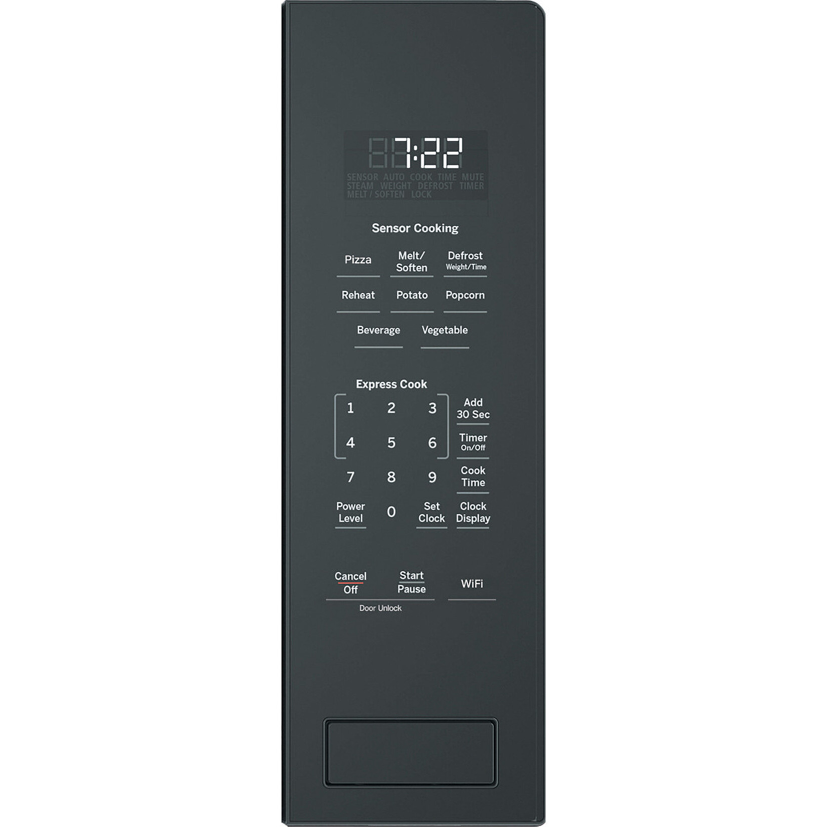GE Profile PCWK22U1WBB GE Profile™ 2.2 Cu. Ft. Built-In Sensor Microwave Oven