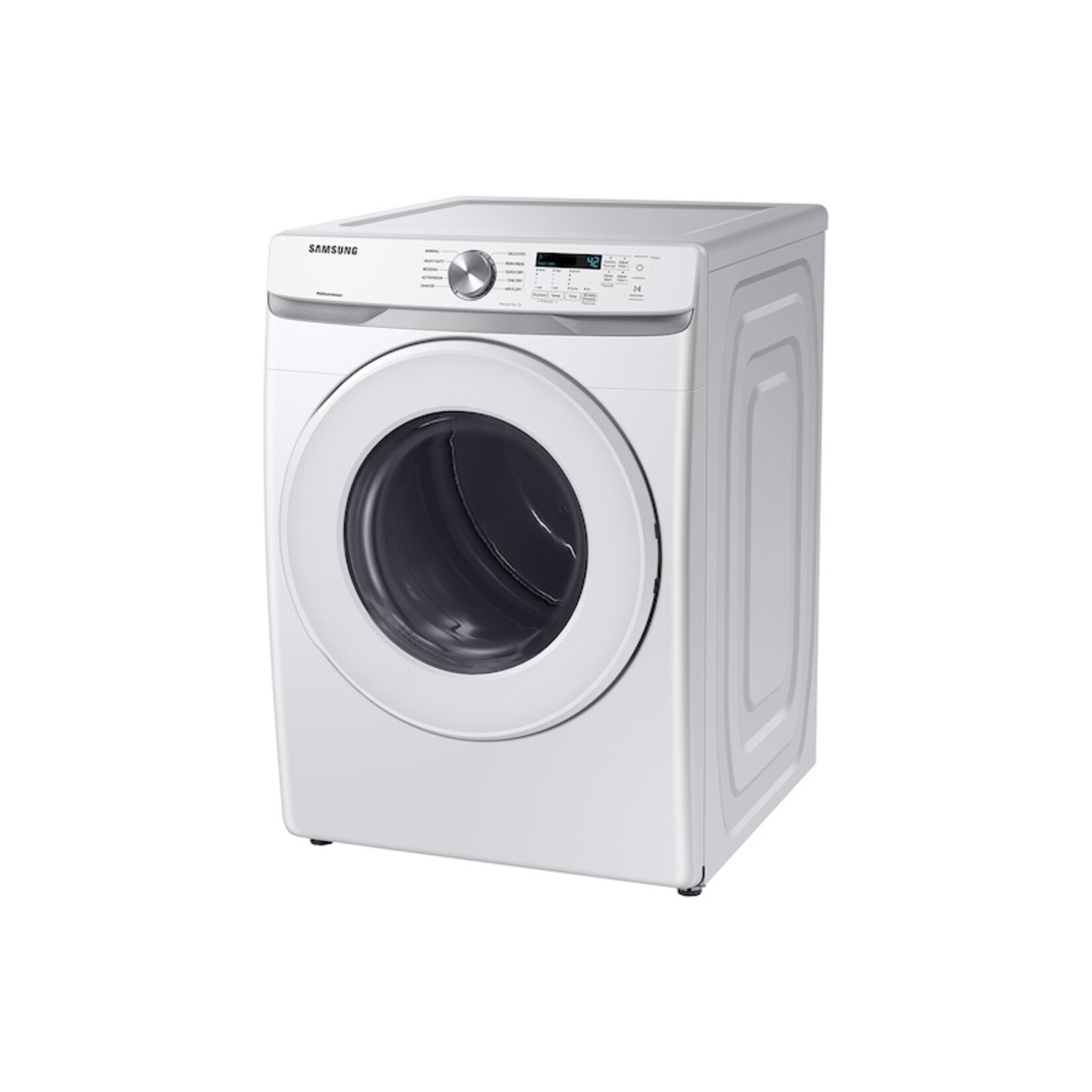 SAMSUNG #DVE45T600W - Samsung 7.5 cu. ft. Stackable Vented Electric Dryer with Sensor Dry in White